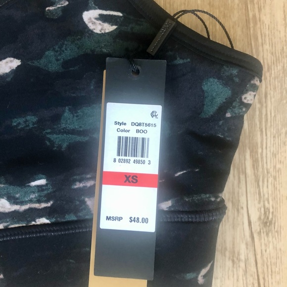 Donna Karan Active Sports Bra Camo XS New - Picture 3 of 7